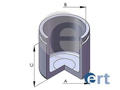 New piston brake caliper for - brake,