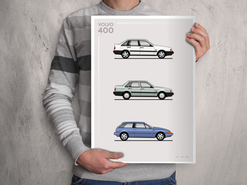 Poster volvo 400 evolution - -,