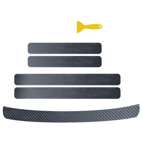 Carbon car door plate - carbon,