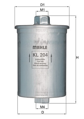 Knecht 204 fuel - kl, filter