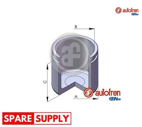 Piston brake caliper - piston,, for